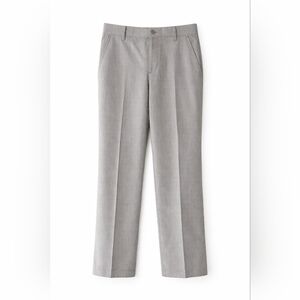 IZOD Golf‎ Light Gray Flat Front Pants 30x32 Performance Stretch